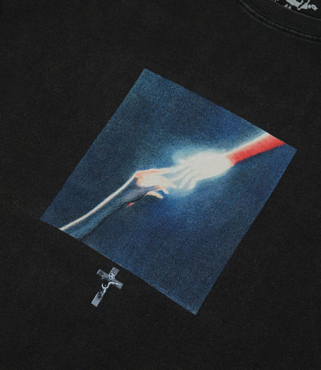 Dancer Help Tee Washed Black