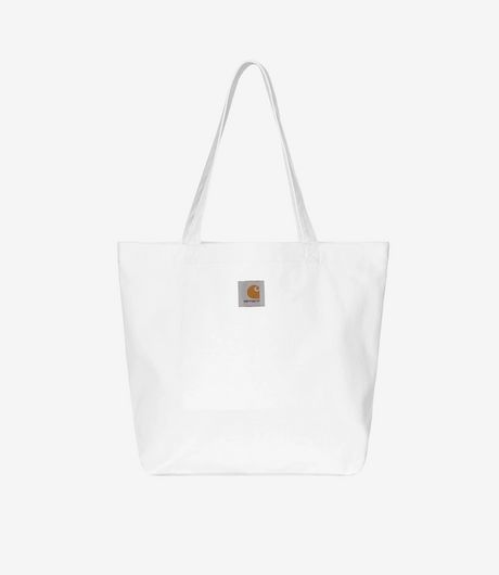Carhartt WIP Graphic Tote Dearborn Canvas Sean Hamilton Print White