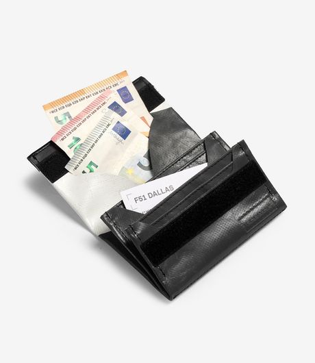 Freitag F51 Dallas Medium Wallet Anthracite/White