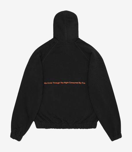 MISBHV Gaspar Zipped Hoodie Black