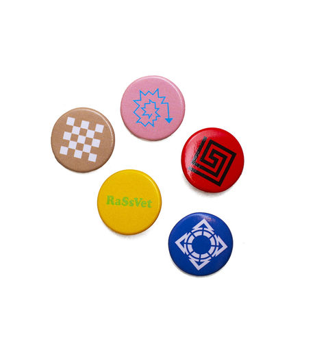Rassvet  Set of Badges 7