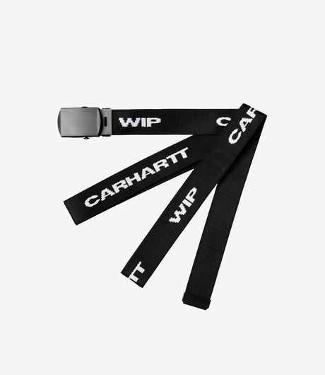 Carhartt WIP Chapter Script Belt Black