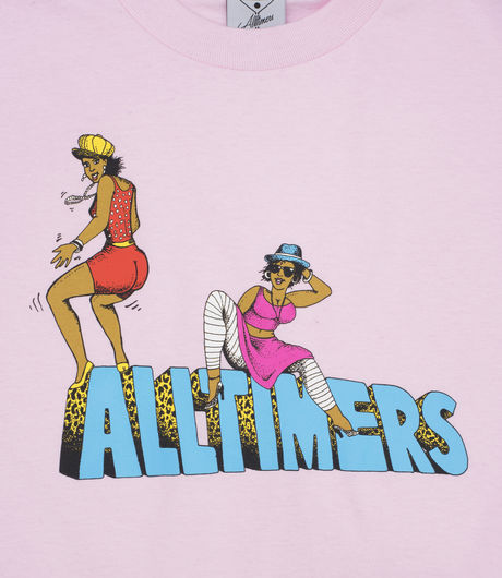Alltimers Pon Di Tee Pink