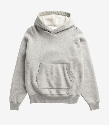 Norse Projects Kerid Relaxed Cotton Wool Hoodie Grey Melange