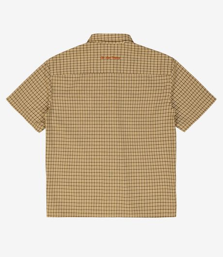The Loose Company Pet The Puppy Shirt Brown Check 