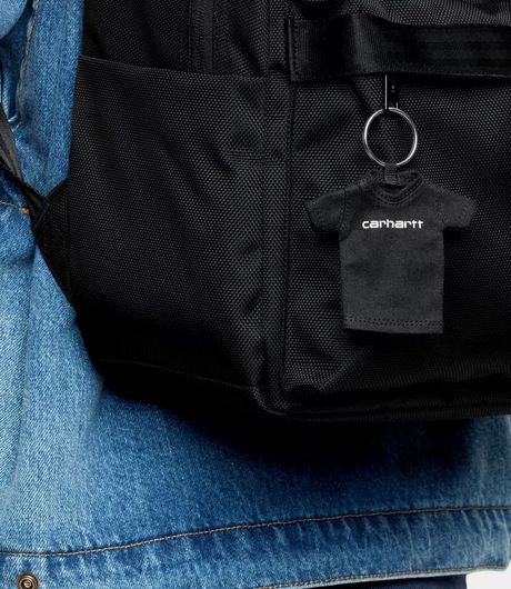 Carhartt WIP Mini Script T-Shirt Keychain Black