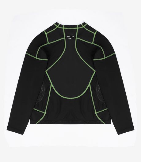 Nike ACG Vaults Dri-FIT Long-Sleeve Top Black/Mean Green