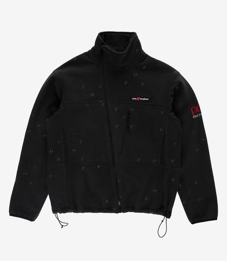 POP Trading Company x Berghaus Lhoste Fullzip Fleece Jacket Black
