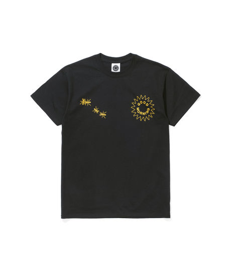 Good Morning Tapes Rain on the Oil Seed Tee Black