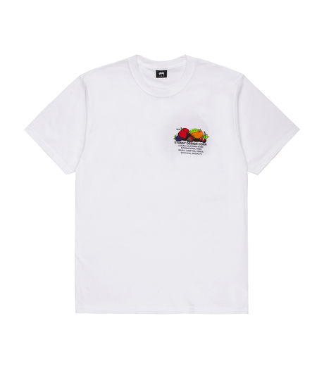 Stussy Fresh Fruit Tee White