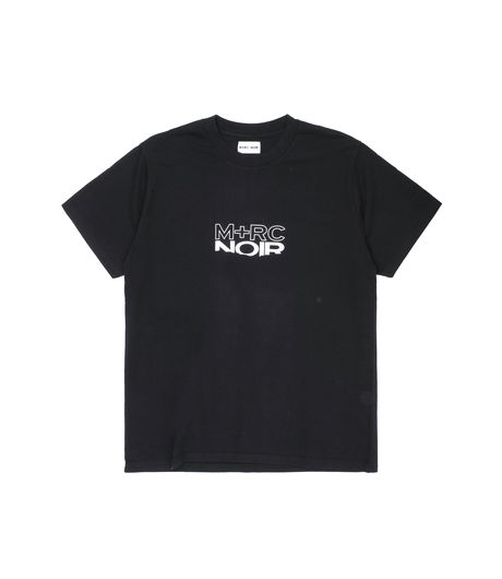 M+RC Noir S.A.D. Ripped Logo Tee Black
