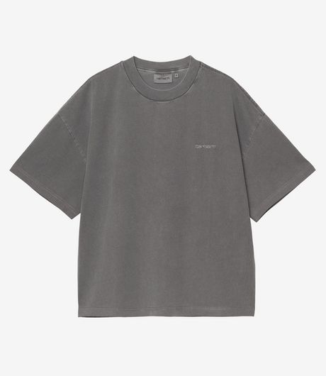 Carhartt WIP S/S Benton T-Shirt Graphite Garment Dyed