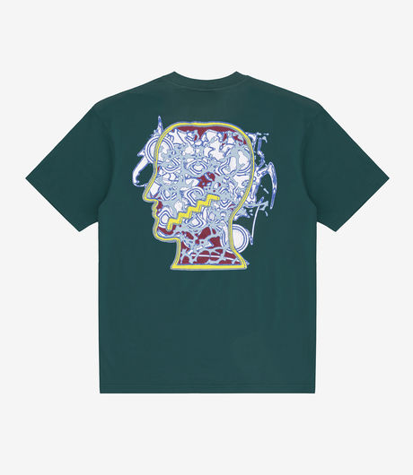 Brain Dead Psychosis T-Shirt Forest Green