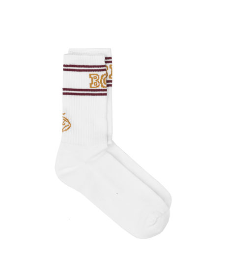 Polar Skate Co Big Boy Socks White/Red/Yellow