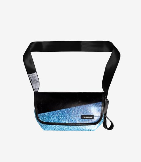 Freitag F42 Surfside 6 Medium Messenger Bag Black/Blue