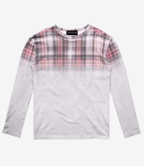 Racer Worldwide Plaid Long Sleeve Grey