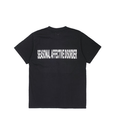 M+RC Noir S.A.D. Ripped Logo Tee Black