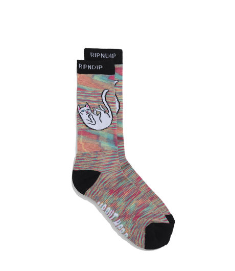 Ripndip Falling For Nermal Socks Neon