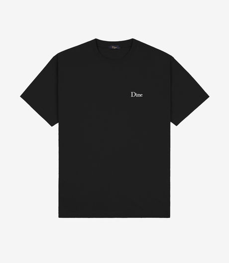 Dime Classic Small Logo T-Shirt Black
