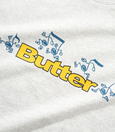 Butter Goods Tempo Logo Tee Ash