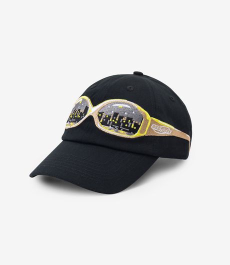 SSSTUFFF I Wear Glasses Cap Black