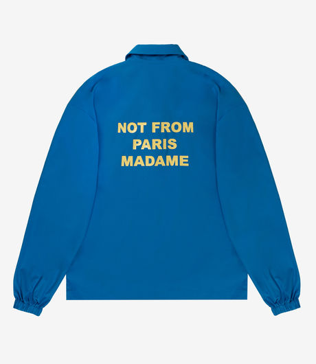 Drôle de Monsieur La Veste Slogan Blue