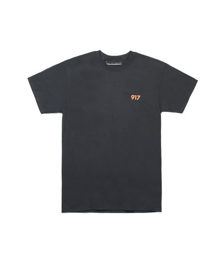 Call Me 917 Area Code T-Shirt Black