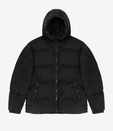 Patta Ripstop Puffer Jacket Black