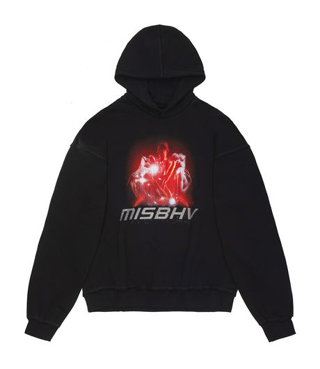 MISBHV 2001 Crystals Hoodie Black