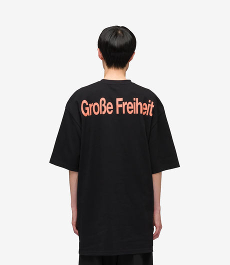 032c 'Grosse Freiheit' Oversized T-Shirt Black