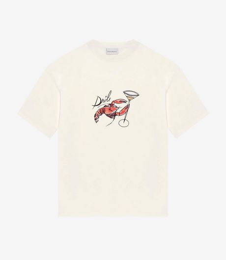 Drôle de Monsieur Le T-Shirt Homard Off White