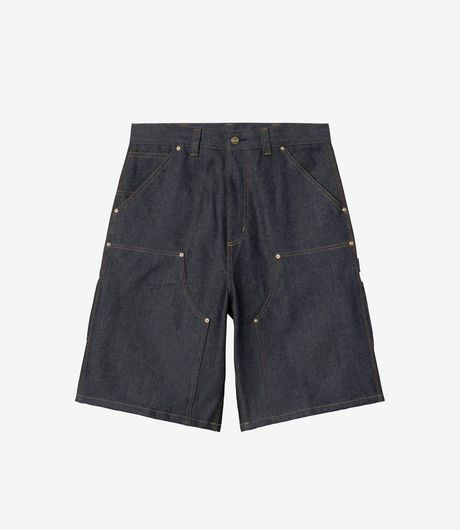 Carhartt WIP OG Aden Double Knee Short Bradenton Denim Blue Rigid