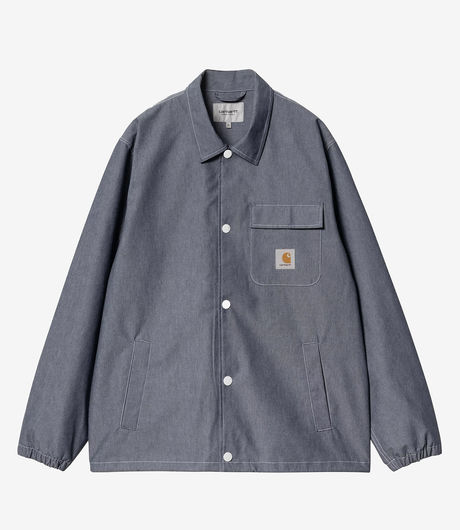 Carhartt WIP Blake Coach Jacket Blue Rinsed