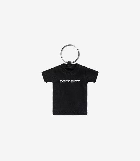 Carhartt WIP Mini Script T-Shirt Keychain Black