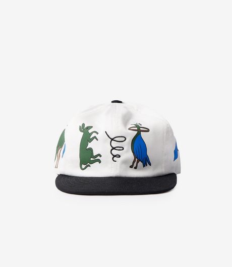 by Parra Animal Style 6 Panel Hat Grey