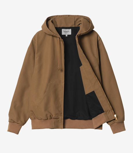 Carhartt WIP Active Jacket Dearborn Canvas Hamilton Brown Rigid
