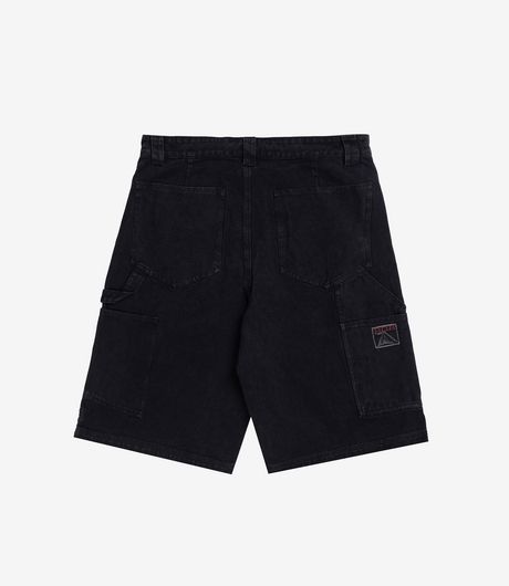 ROA Ash Canvas Shorts Washed Black