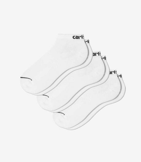 Carhartt WIP Script Sneakers Socks White/Black