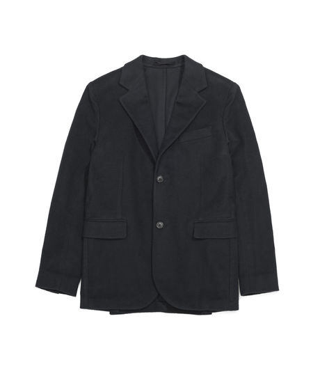 Our Legacy Unconstructed Control Blazer Black Peeled Flannel