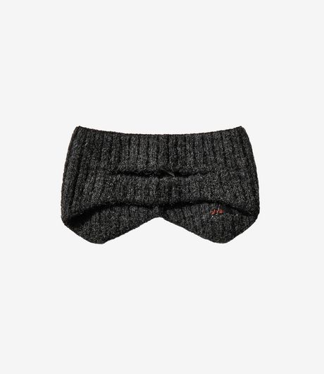 ROA Hawk Wool Knit Ear Warmer Graphite