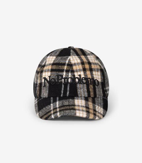 No Problemo Plaid Cap Multi