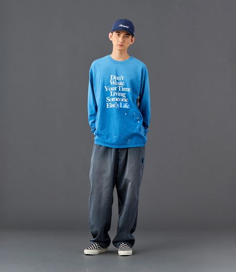 Liberaiders Garment Dyed Utility Pants Charcoal