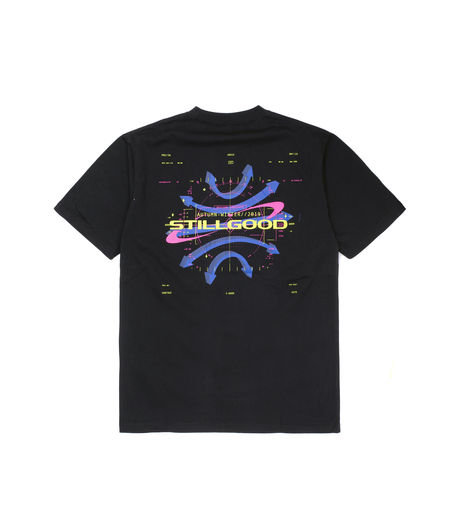 Still Good Global Galaxy 3D Tee Black