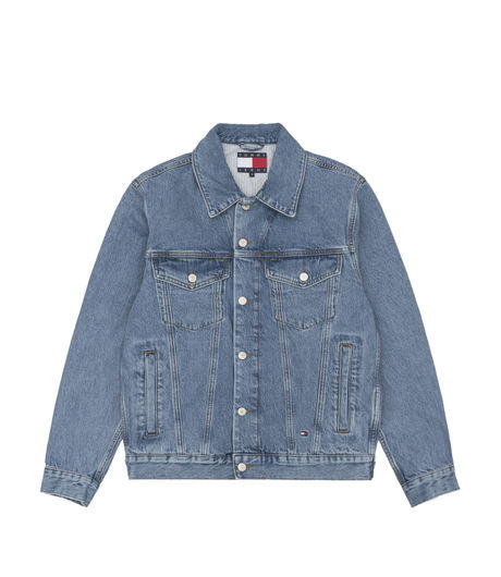 Tommy Jeans 90's Woman Logo Denim Jacket Mid Blue