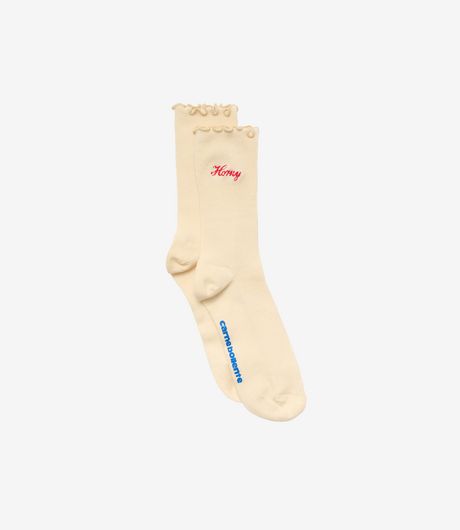 Carne Bollente Subtle Seduction Socks Cream