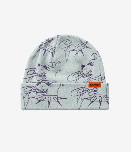 Butter Goods Canine Beanie Grey