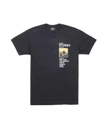 Stussy Gold Coast Tee Black