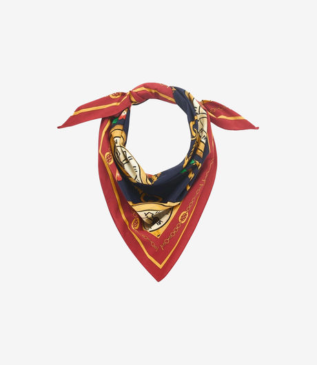 Drôle de Monsieur Le Foulard Gousset Dark Green