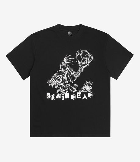 Brain Dead Monster Mash T-Shirt Black