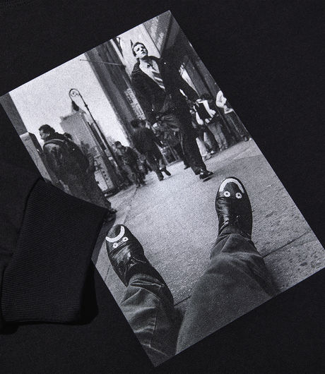 Polar Skate Co Happy Sad LS Tee Black